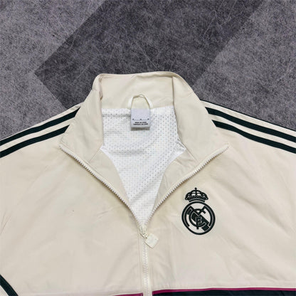 2026-27 Real Madrid Casual Training Windbreaker S-2XL