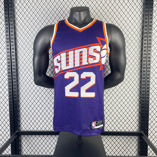 NBA 2024-25 Suns away purple No. 22 AYTON