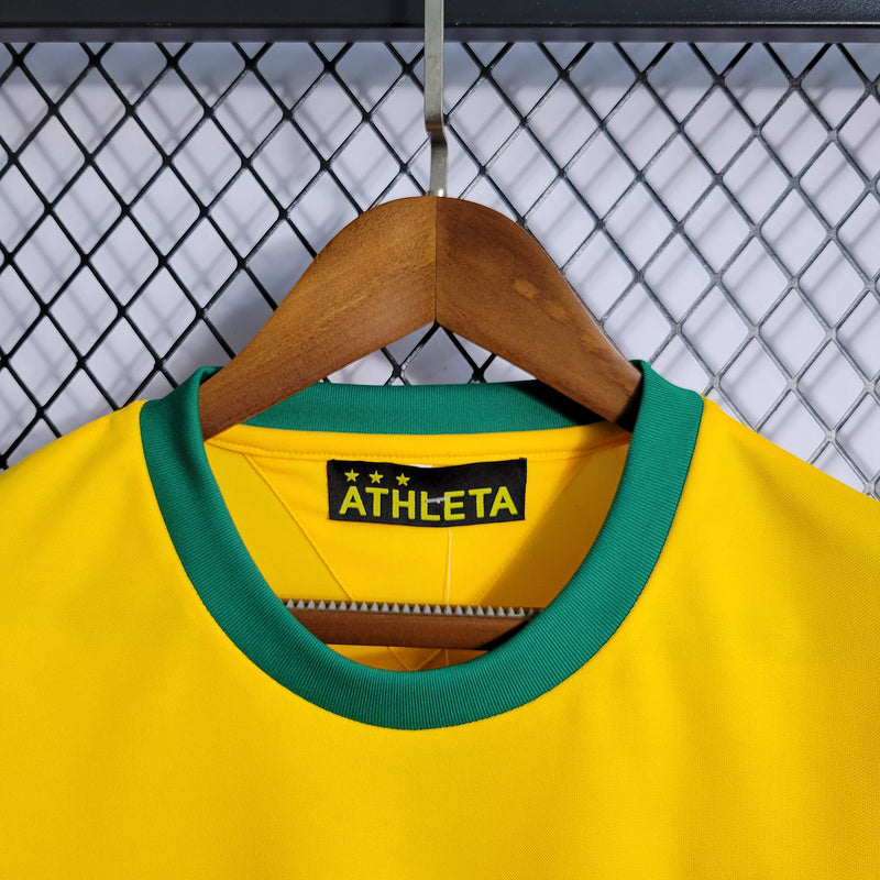 Retro 1970-1972 Brazil Home Size S-XXL