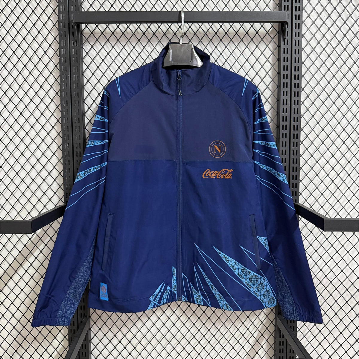 2026-27 Napoli Pattern Edition Waterproof Windbreaker S-2XL