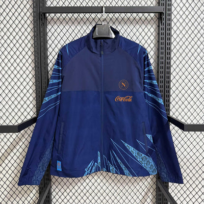 2025-26 Naples Cobalt Pattern Waterproof Windbreaker S-2XL