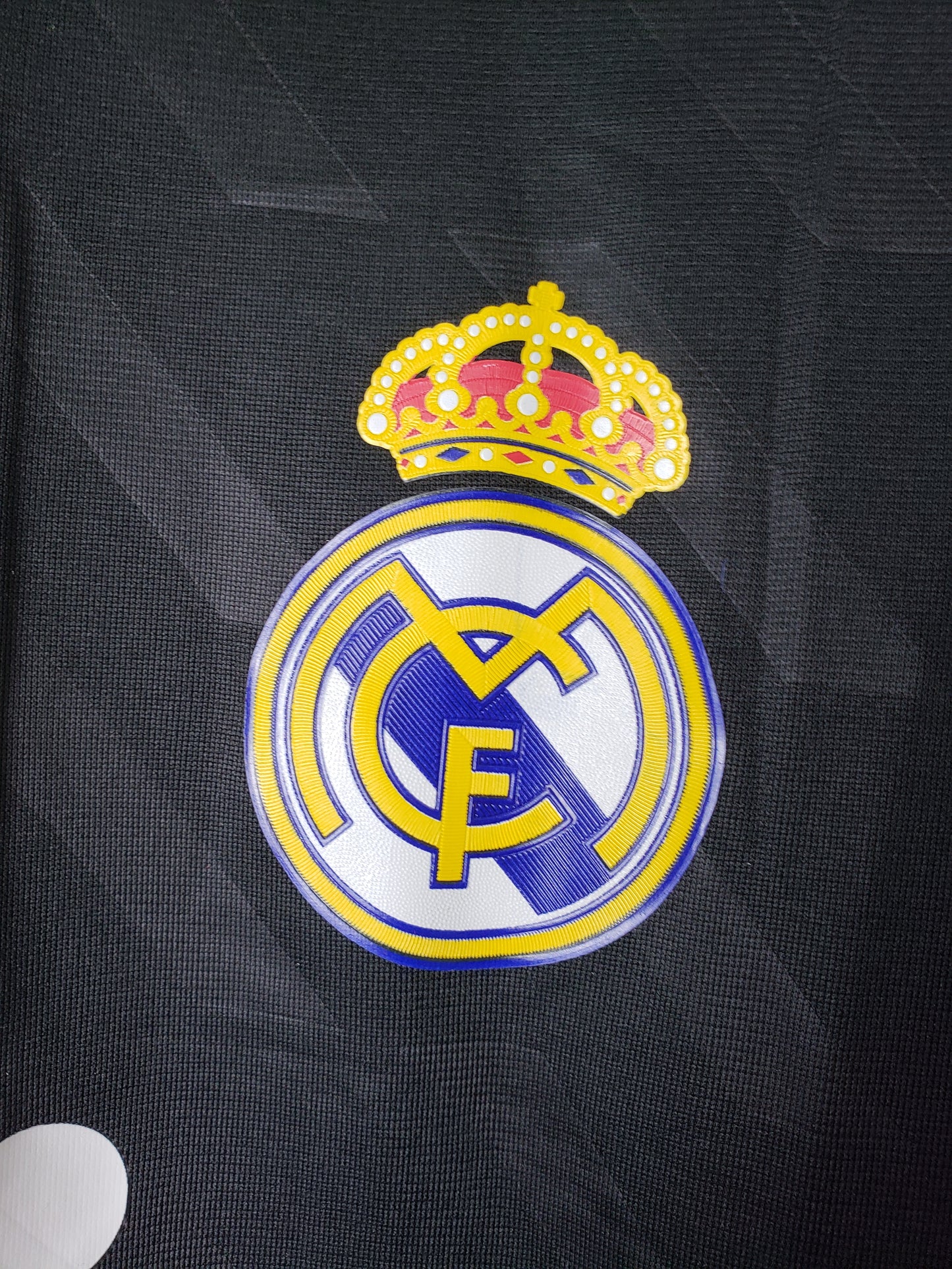 2012 Rétro Real Madrid manches longues noires