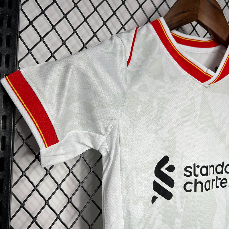 Vêtements pour enfants 2024-25 Liverpool III Tailles 16-28