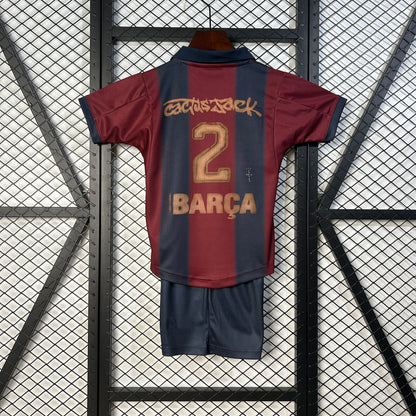 2025-26 Barcelona Camp Nou With Name (2 Cactus Jack) KIDS 16-28