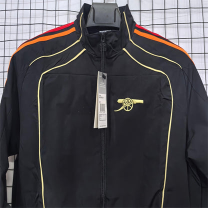 2026-27 Arsenal Black Windbreaker S-2XL