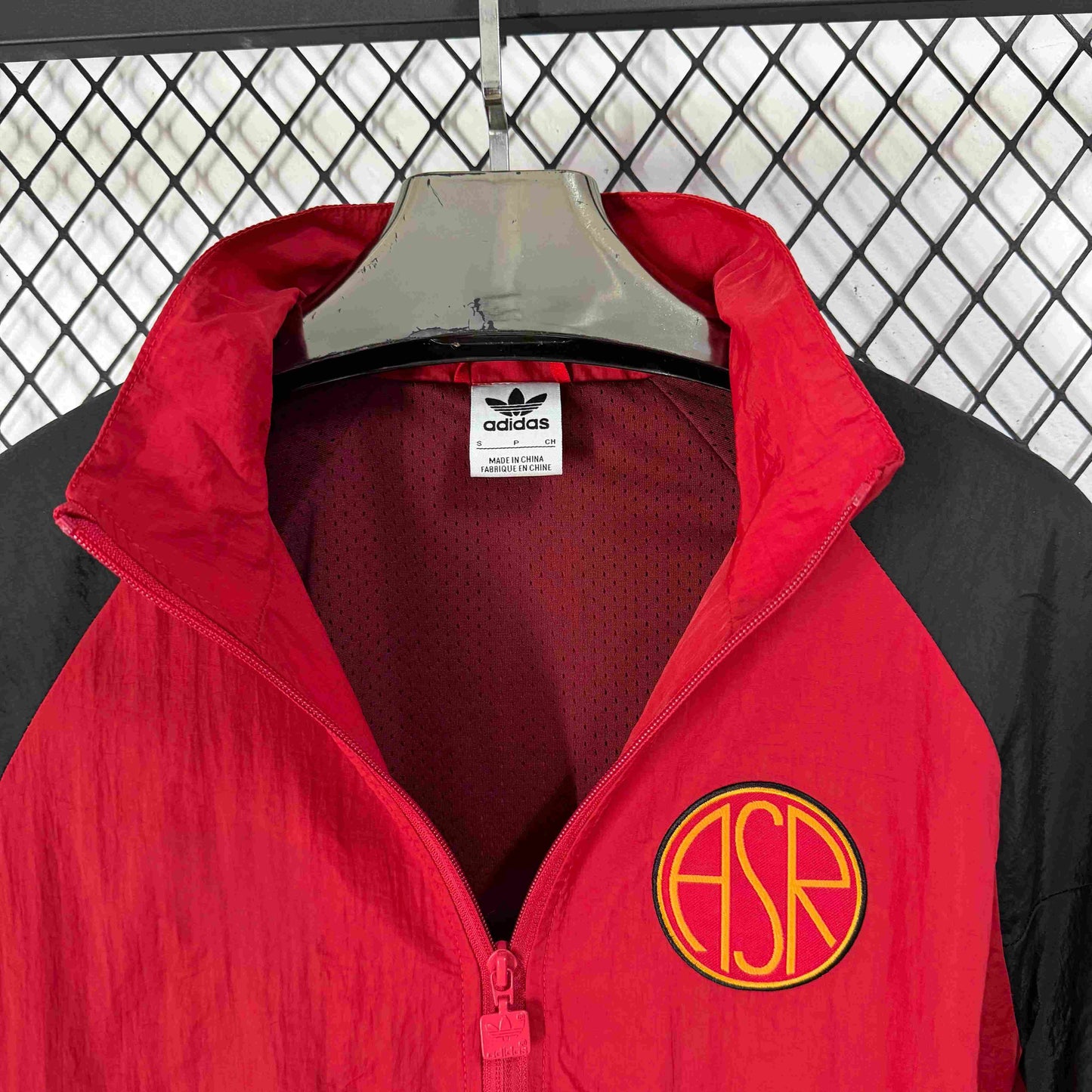 2025-25 Rome Maroon Colour Block Training Casual Windbreaker S-2XL