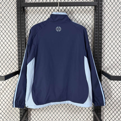 2026 Argentina Classic Navy and Blue Casual Windbreaker S-2XL