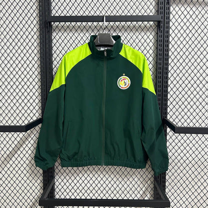 2025-26 Senegal Dunkelgrün mit Grasgrün Wasserfester Windbreaker S-2XL