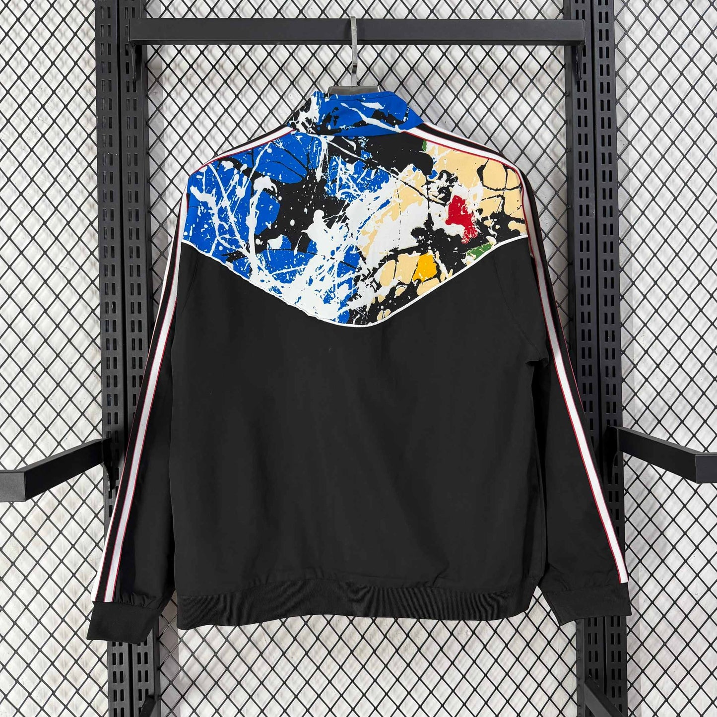 2025-26 Manchester United Stone Roses Band Collaboration Waterproof Windbreaker S-2XL