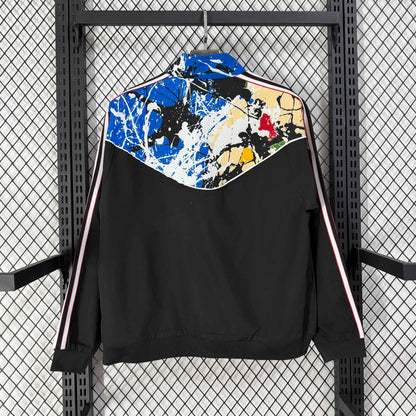 2025-26 Manchester United Stone Roses Band Collaboration Waterproof Windbreaker S-2XL