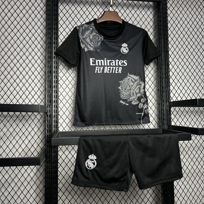 2024-25 Real Madrid KINDER Y3 Schwarz Rosa 16-28