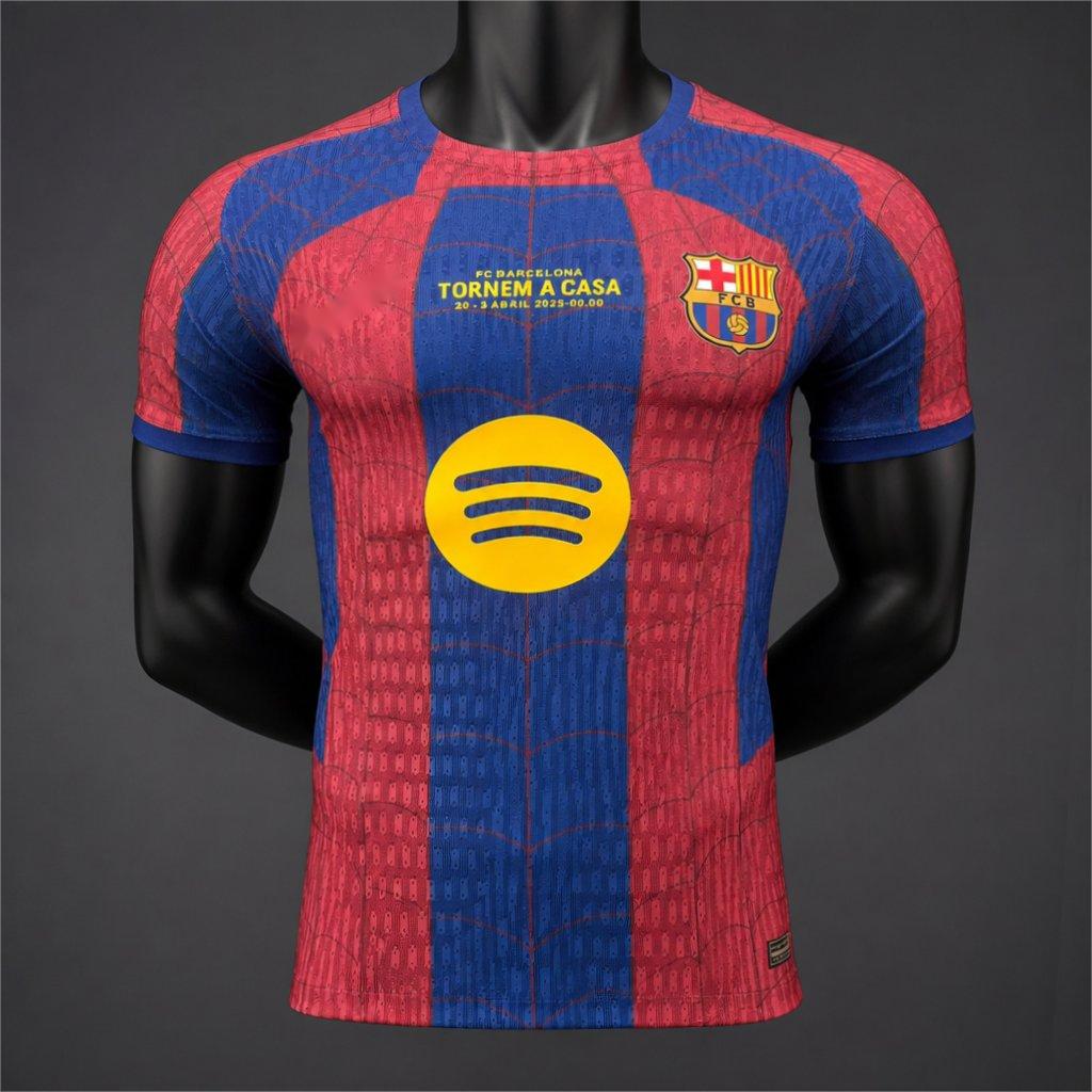 2026-27 Barcelona Spider Man Julian Alvarez Player S-2XL