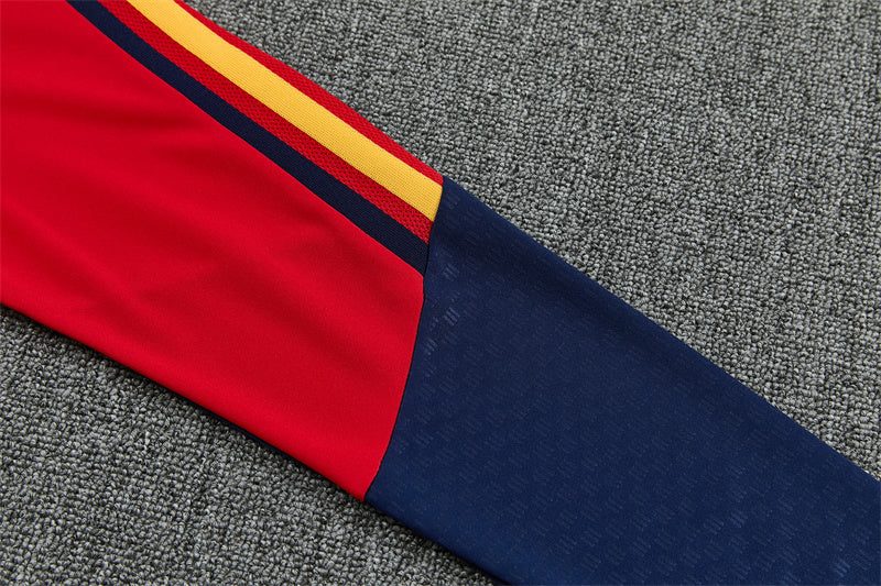 2026 Spain Red 2-Stars Edition Training Suit Adults Or Children