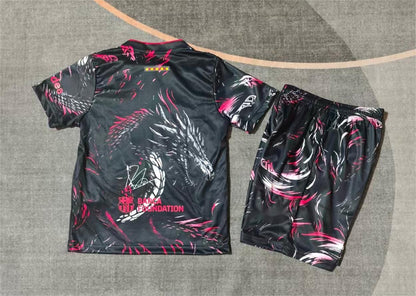 2026-27 Barcelona Pink Dragon Kids Size 16-28