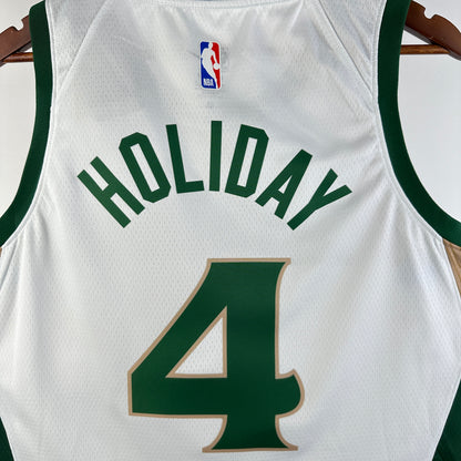 NBA 2024-25 Celtics City Edition No.4 HOLIDAY