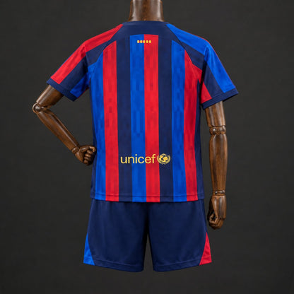 2026-27 Barcelona Home New Sponsor Kids Size 16-28