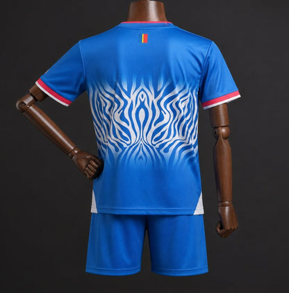 2026 DR Congo Home Kids Size 16-28