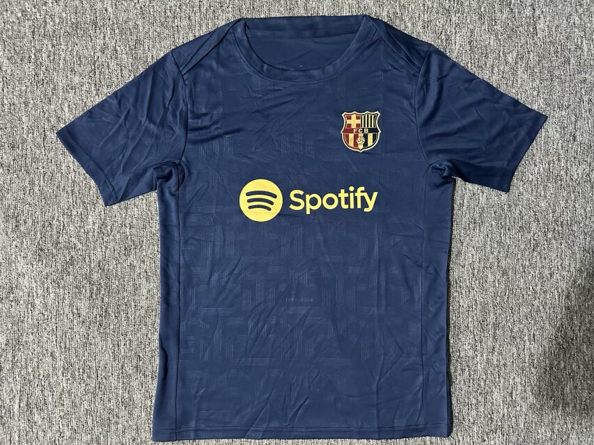 2024-25 Camiseta Pre-Partido Del Fc Barcelona S-2XL