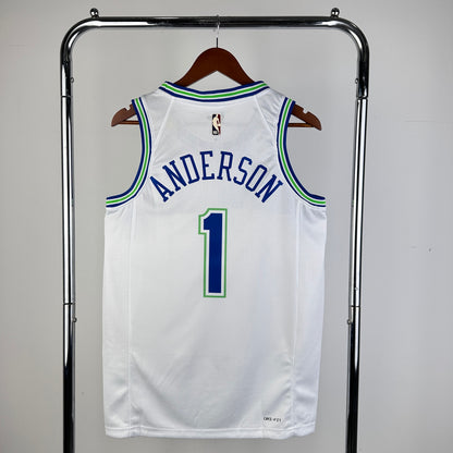 NBA 2024-25 Timberwolves Retro No. 1 ANDERSON