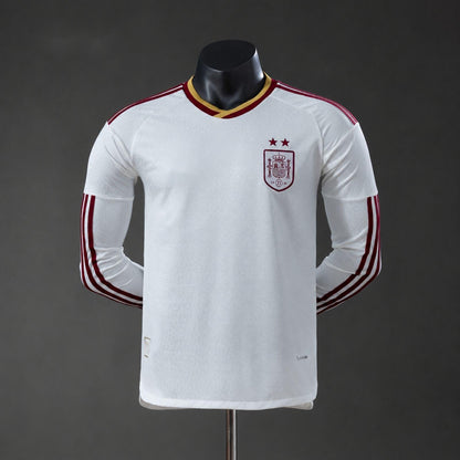 2026 Spain Away Long Sleeve Two Star Player S-2XL