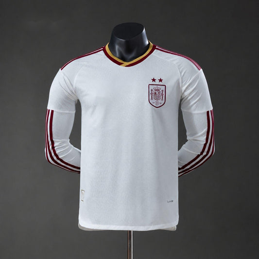 2026 Spain Away Long Sleeve Two Star Player S-2XL