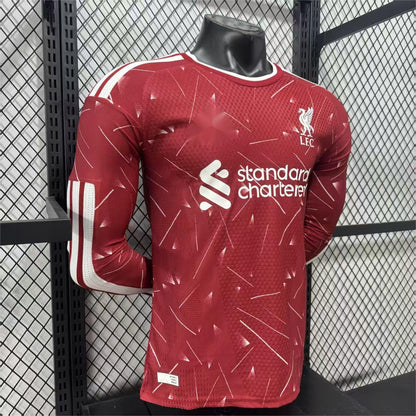 2026-27 Liverpool Home Long Sleeved Player S-3XL