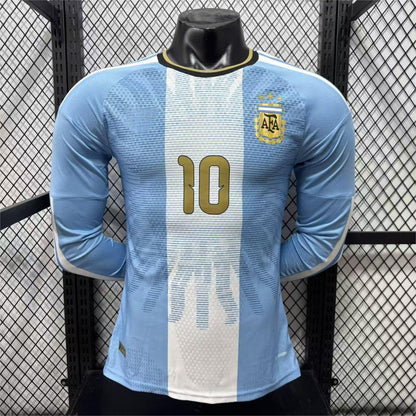 2026 Argentina Messi Special Edition Long Sleeve Player S-4XL