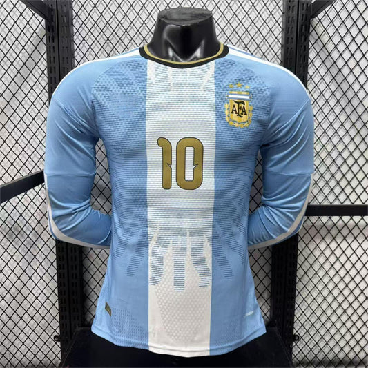 2026 Argentina Messi Special Edition Long Sleeve Player S-4XL
