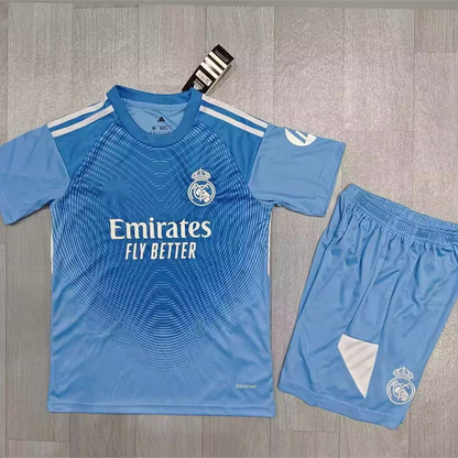 2025-26 Real Madrid Portero azul NIÑOS 16-28