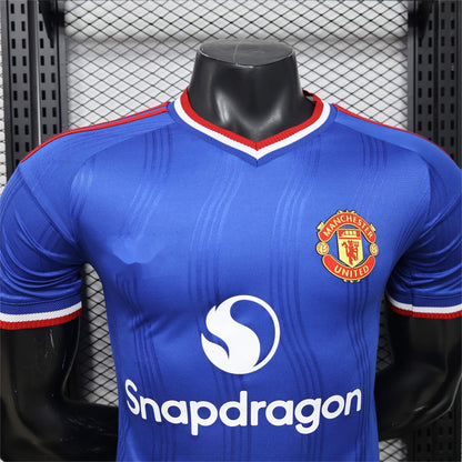 2026-27 Manchester United Away Blue Special Edition Player S-2XL