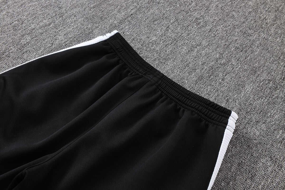 2026 Germany Black Long Pull Training Suit Adults Or Children