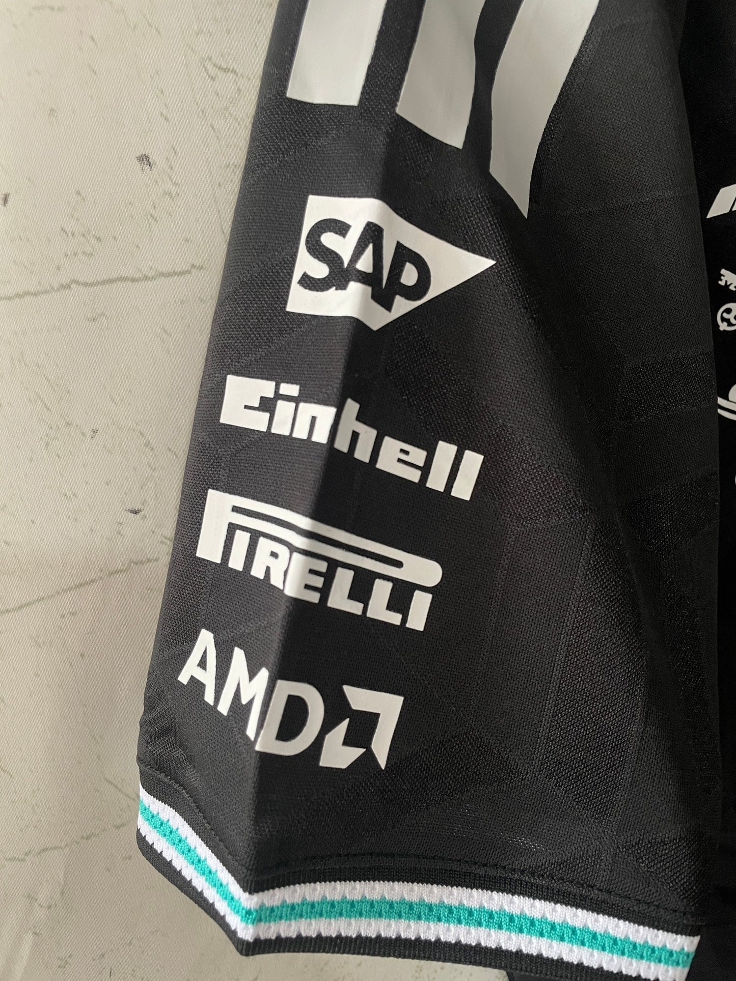 2026 F1 Mercedes Polo Black Racing Suit S-5XL