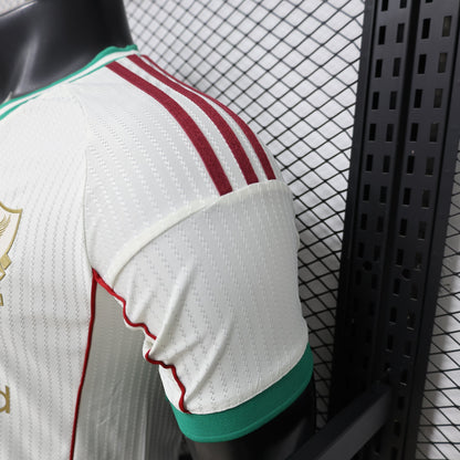 2026-27 Liverpool Away FC Off-White With Gold Crest Special Edition Player S-3XL