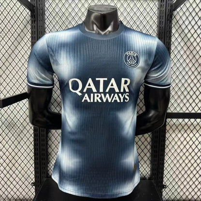 2026-27 París Azul Oscuro Gris Degradado Jugador Especial S-3XL