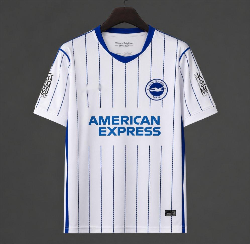 2026-27 Brighton Away White S-4XL