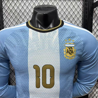 2026 Argentina Messi Special Edition Long Sleeve Player S-4XL