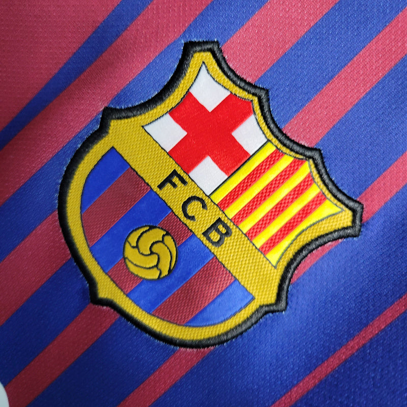 2017-18 Barcelona Home Retro S-XXL