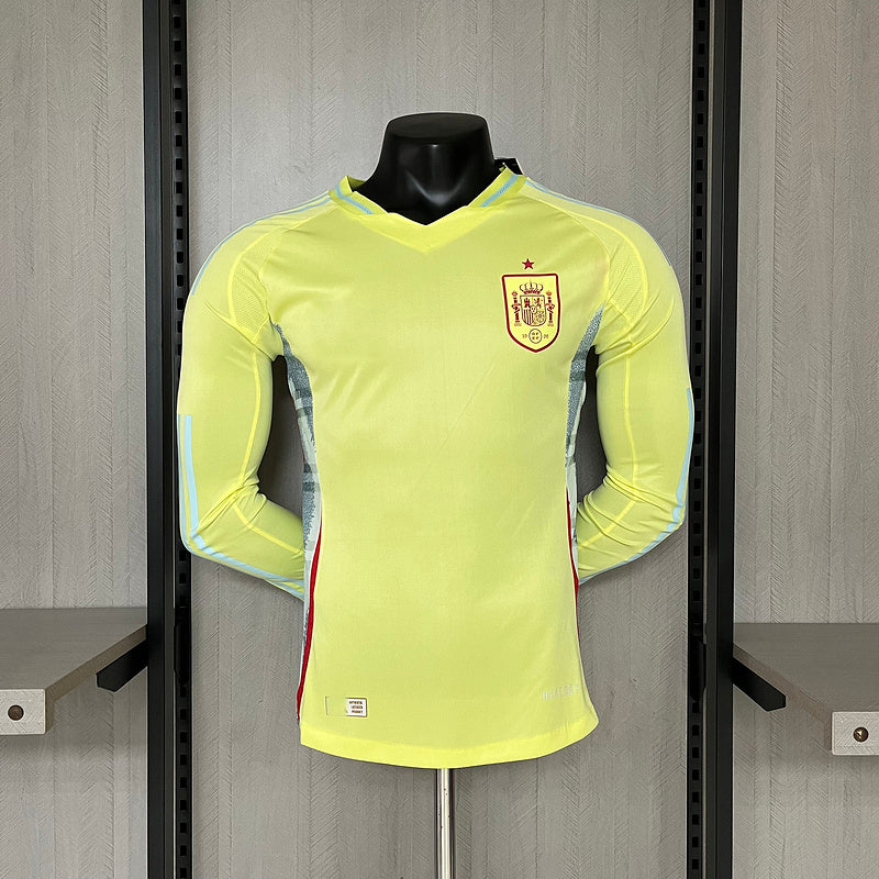 2024-25 Spain Away Player Long Sleeve S-XXL