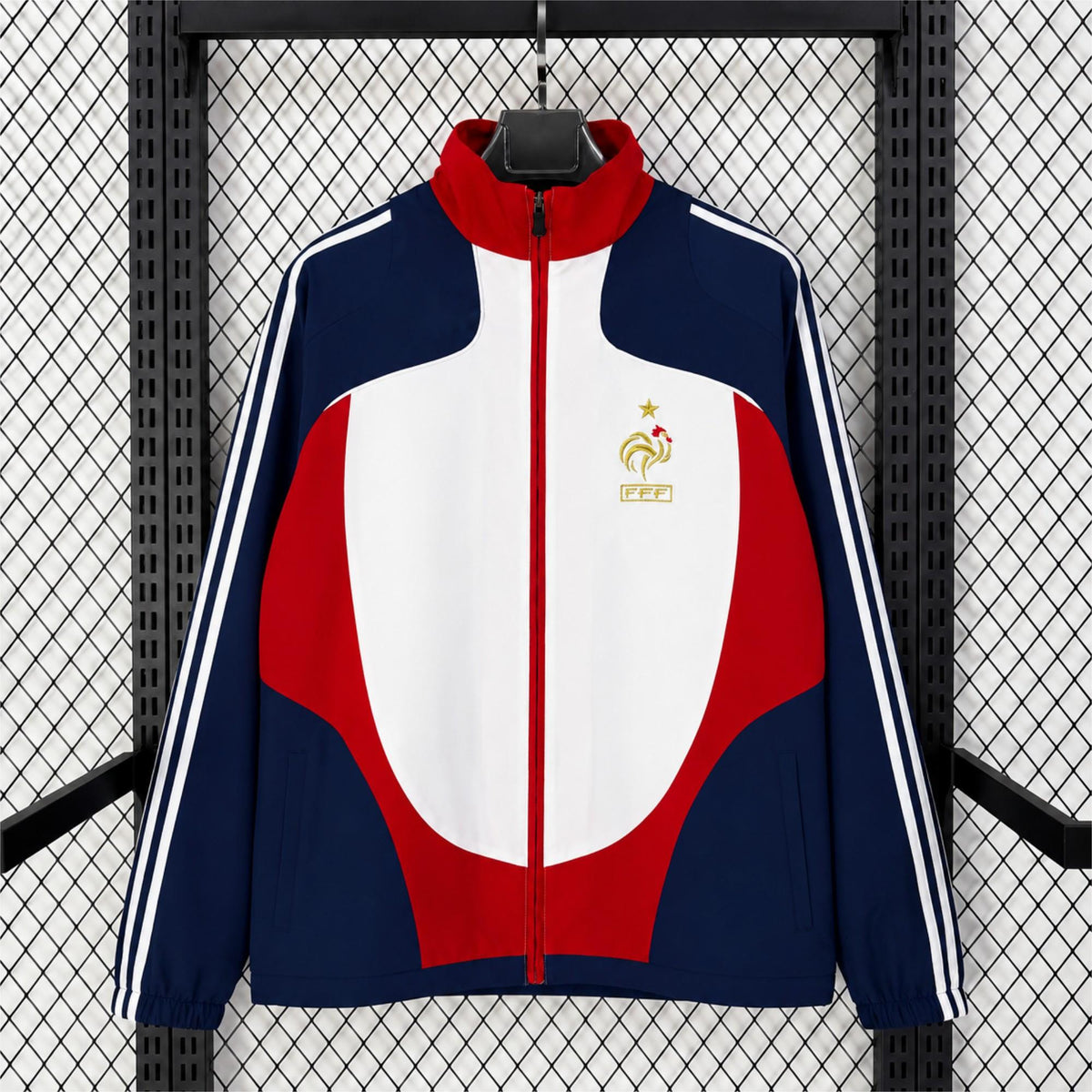 2008 France Retro Casual Training Windbreaker S-2XL