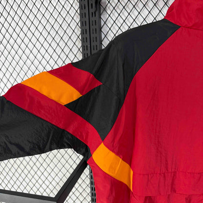 2025-25 Rome Maroon Colour Block Training Casual Windbreaker S-2XL