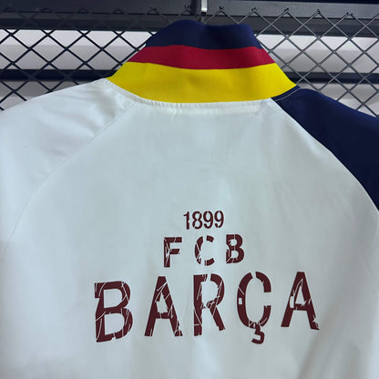 2025-26 Barcelona Waterproof Jacket Embroidered Windbreaker S-2XL