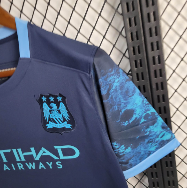 2015-16 Manchester City Auswärtstrikot Retro S-2XL