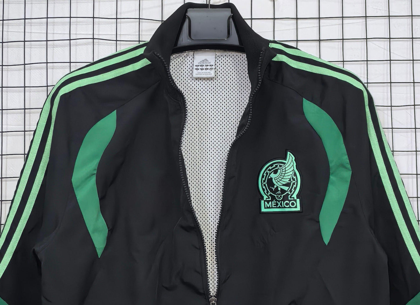 2026 Mexico Black Waterproof Windbreaker S-2XL