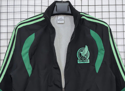 2026 Mexico Black Waterproof Windbreaker S-2XL