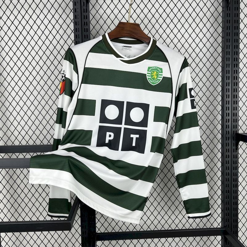 2001-03 Sporting de Lisboa Manga larga S-2XL