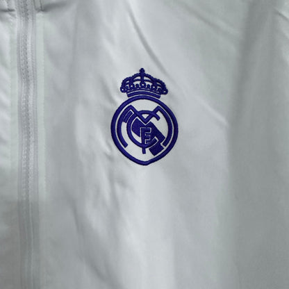 2025-26 Real Madrid Retro Windbreaker S-2XL