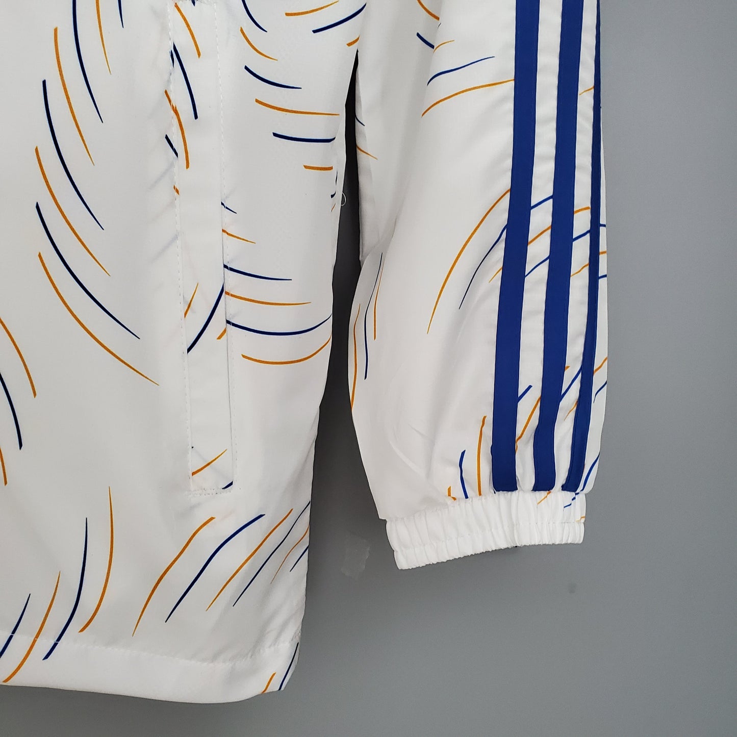 2021-22 Real Madrid White Windbreaker