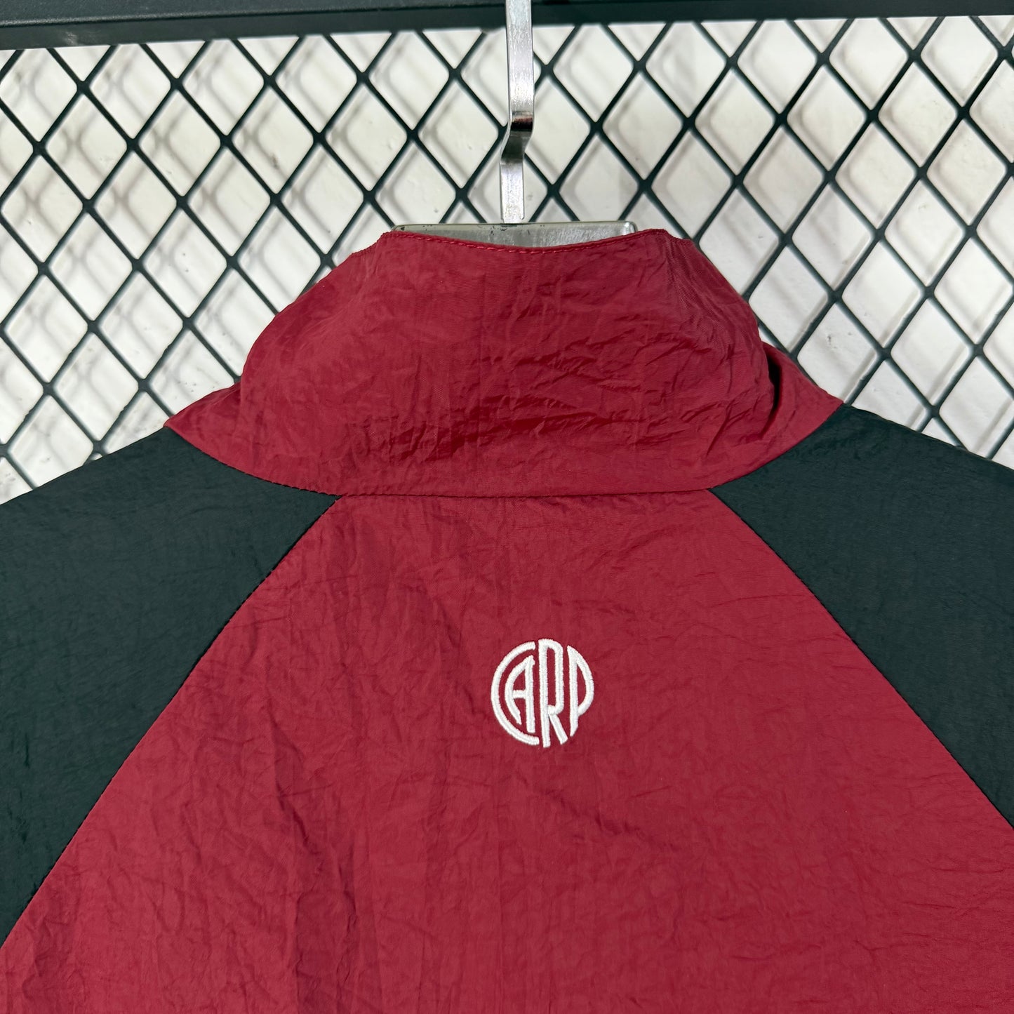 2025-26 River Plate Maroon Waterproof Windbreaker S-2XL
