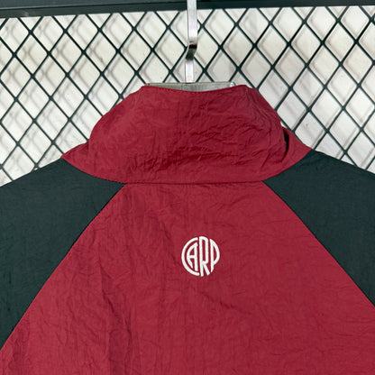2025-26 River Plate Maroon Waterproof Windbreaker S-2XL