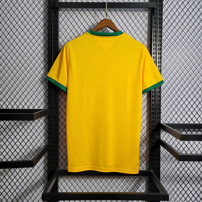 Retro 1970-1972 Brazil Home Size S-XXL